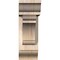 Ekena Millwork Olympic Traditional Smooth Bracket w/ Offset Brace, Douglas Fir, 5 1/2"W x 16"D x 16"H BKT0604X16X16OLY01SDF - alternate 4